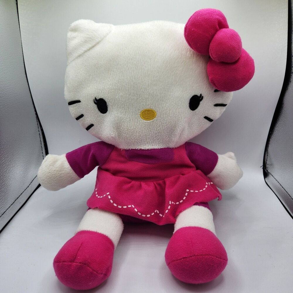 Sanrio Hello Kitty Plush Stuffed Toy Doll 13 inches 2013 Butterfly Lovey